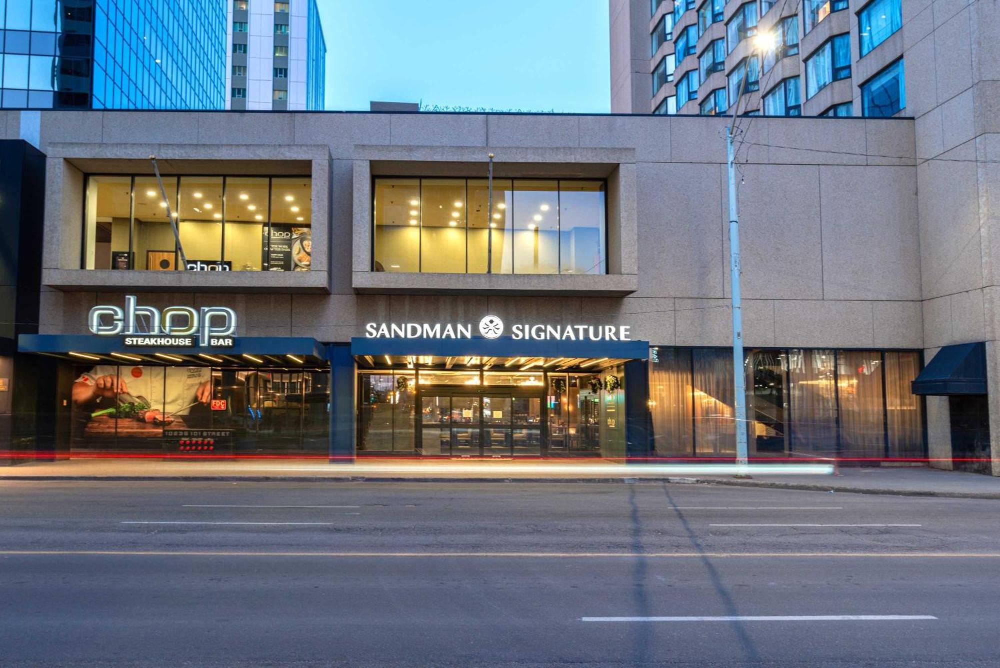 Sandman Signature Edmonton Downtown Hotel Exterior photo